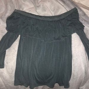 off the shoulder a&e top